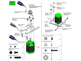 CONE POINT SET SCREW M4 X 4MM