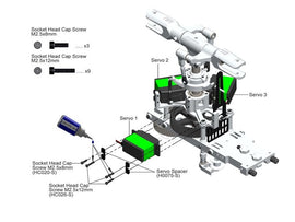 DIN 12.9 SOCKET HEAD CAP M2,5X8